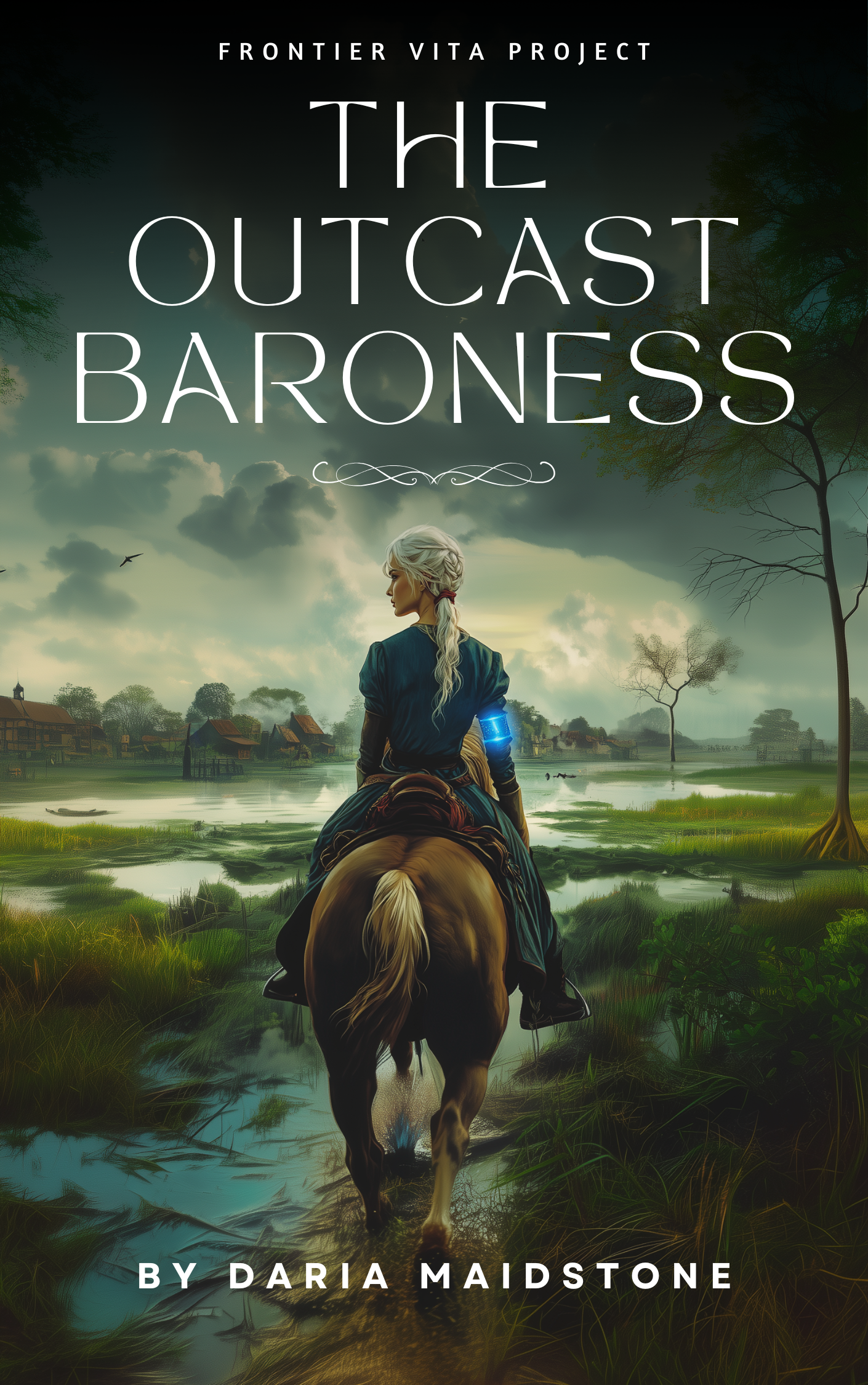 Book cover for The Outcast Baroness